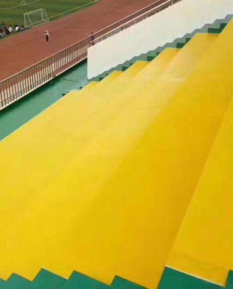 邢台球场台阶翻新修补改造